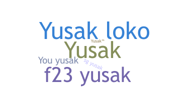 Bijnaam - YusaK