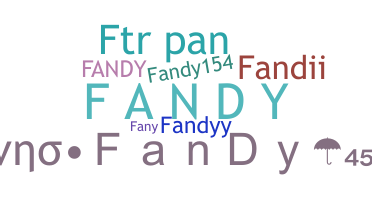 Bijnaam - Fandy