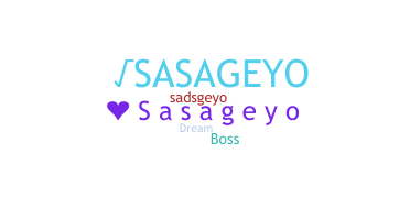 Bijnaam - Sasageyo