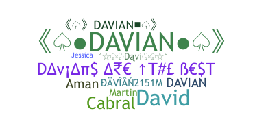 Bijnaam - Davian