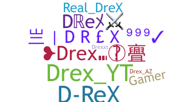 Bijnaam - Drex