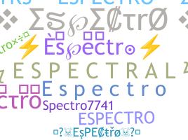 Bijnaam - Espectro