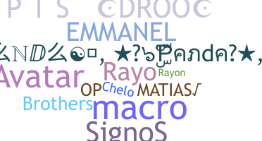 Bijnaam - Rayos