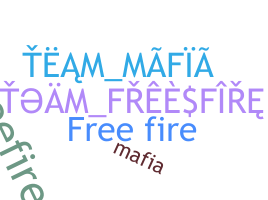 Bijnaam - TeamFreeFire