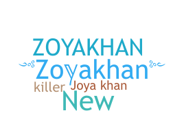 Bijnaam - Zoyakhan