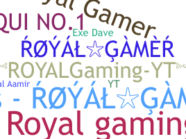 Bijnaam - RoyalGaming