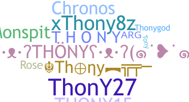Bijnaam - Thony