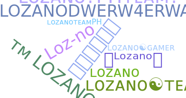 Bijnaam - Lozano