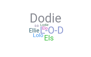 Bijnaam - Elodie