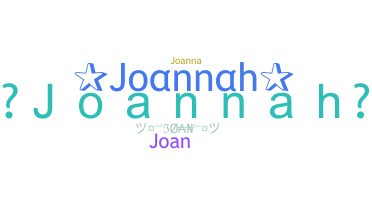 Bijnaam - Joannah
