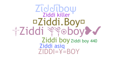 Bijnaam - Ziddiboy
