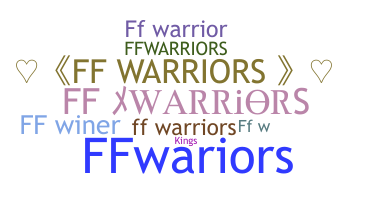 Bijnaam - FFwarriors