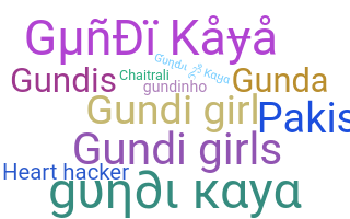Bijnaam - Gundi