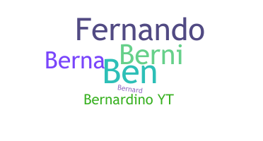 Bijnaam - Bernardino