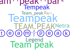 Bijnaam - TeamPeak