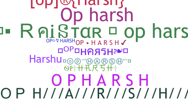 Bijnaam - Opharsh