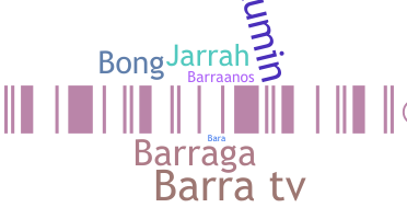 Bijnaam - Barra