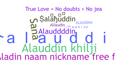 Bijnaam - Alauddin