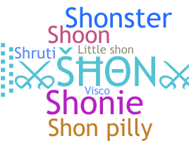 Bijnaam - Shon