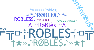Bijnaam - Robles