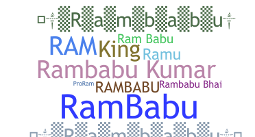 Bijnaam - Rambabu