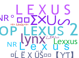 Bijnaam - Lexus