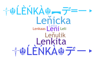 Bijnaam - Lenka