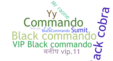 Bijnaam - BlackCommando