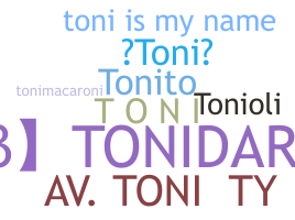 Bijnaam - Toni