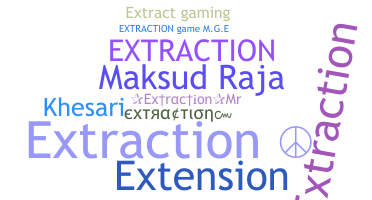 Bijnaam - extraction
