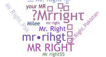 Bijnaam - Mrright
