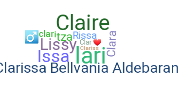 Bijnaam - Clarissa