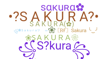 Bijnaam - Sakura