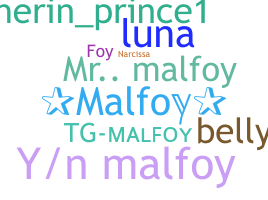Bijnaam - Malfoy