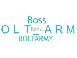 Bijnaam - Boltarmy