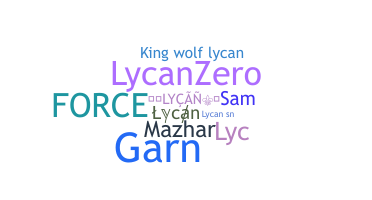 Bijnaam - Lycan