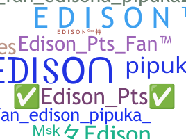 Bijnaam - EdisonPts