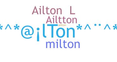 Bijnaam - Ailton