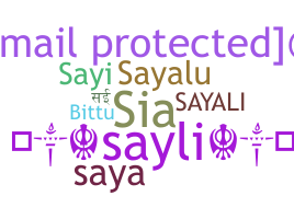 Bijnaam - Sayali