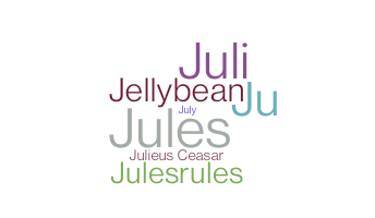 Bijnaam - Julie