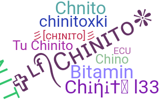 Bijnaam - Chinito