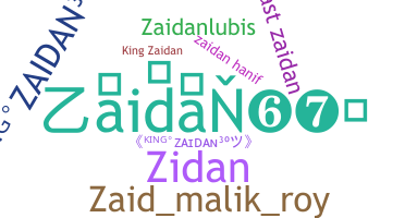 Bijnaam - Zaidan