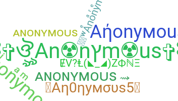 Bijnaam - Anonymous