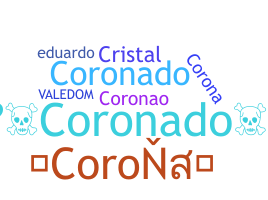 Bijnaam - Coronado