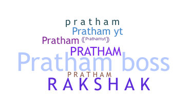 Bijnaam - Prathamyt