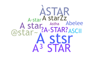Bijnaam - Astar