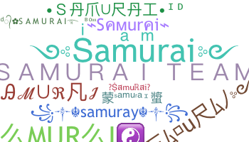 Bijnaam - Samurai