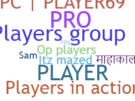 Bijnaam - Players