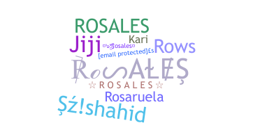 Bijnaam - Rosales