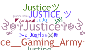 Bijnaam - Justice